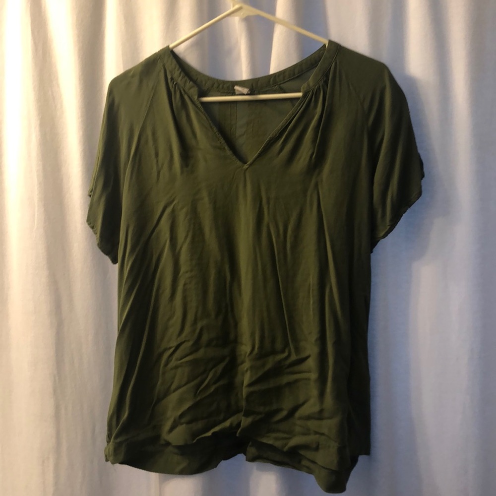 Army Green Blouse